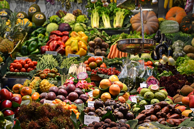 Market vegetables